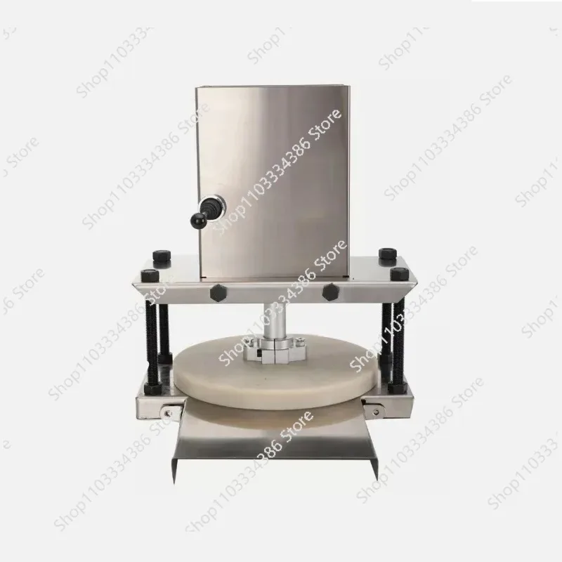 30cm 22cm/8.66in Stainless Steel Automatic Pizza Dough Press Machine Western Food Pizza Maker Motor Core for Grain Making