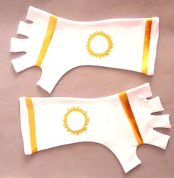 The King of fighters original Kusanagi Kyo Cosplay KOF gloves white and black gloves