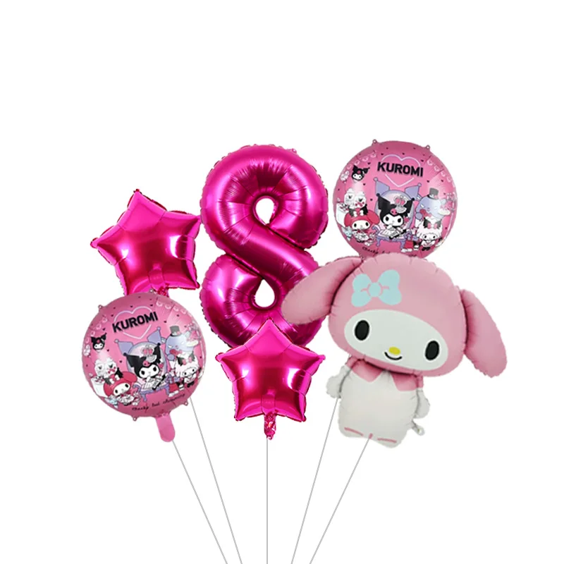 Cinnamoroll Großer Cartoon-Folienballon, Niedlicher Welpen-Ballon für Partydekoration, Geburtstagsfeier-Dekoration – Detail 17