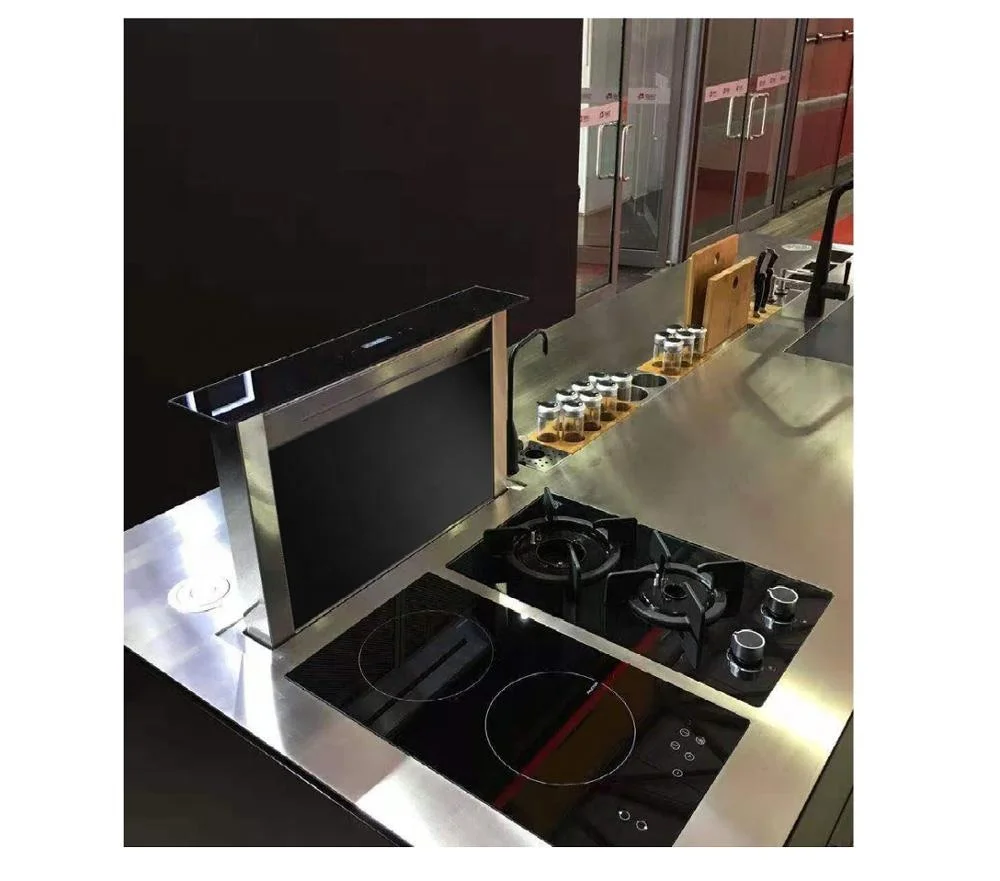 for 60cm and 90cm Downdraft Kitchen Range Hood