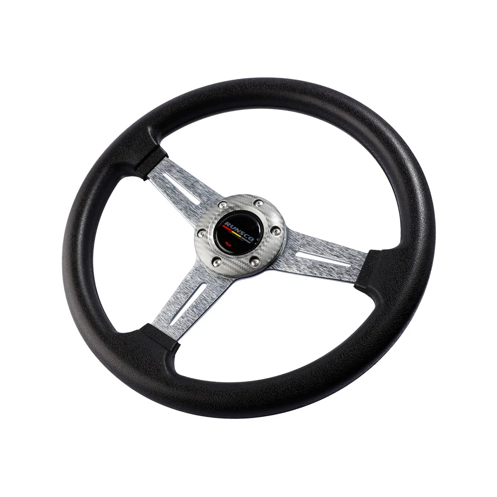 330mm 13 Zoll PU-Rennlenkrad 6-Loch 70mm PCD Tiefes Leichtgewicht-Sportlenkrad für Tuning-Auto Universell – Detail 8