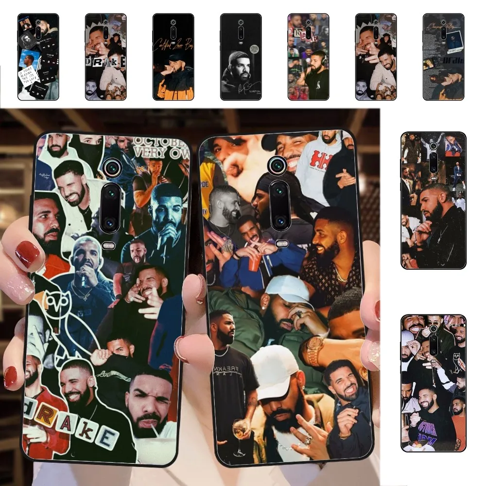 Rapper D-Drake Phone Case For Redmi 5 6 7 8 9 10 plus pro 6 7 8 9 A GO K20 K30 K40 pro plus F3 Fundas