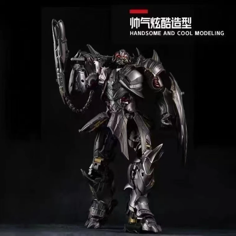 Auf Lager Transformation Spielzeug BMB BS-02 Legierung Version von Knight Megatron Action Figur Leuchtendes Modell Original Box Sammlung Geschenk