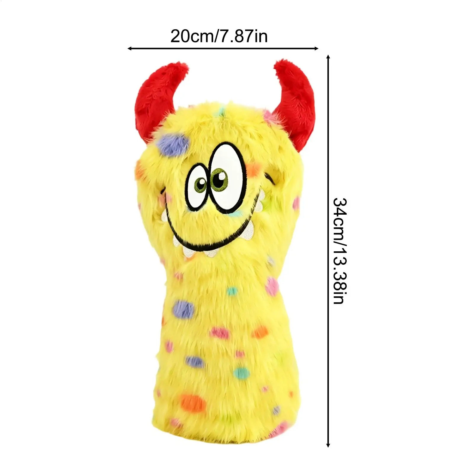 Head Covers For Golf Clubs Funny Protective Plush Headcover Fairway Wood Head Covers For Outdoor Sports Course Driving Practice view 6