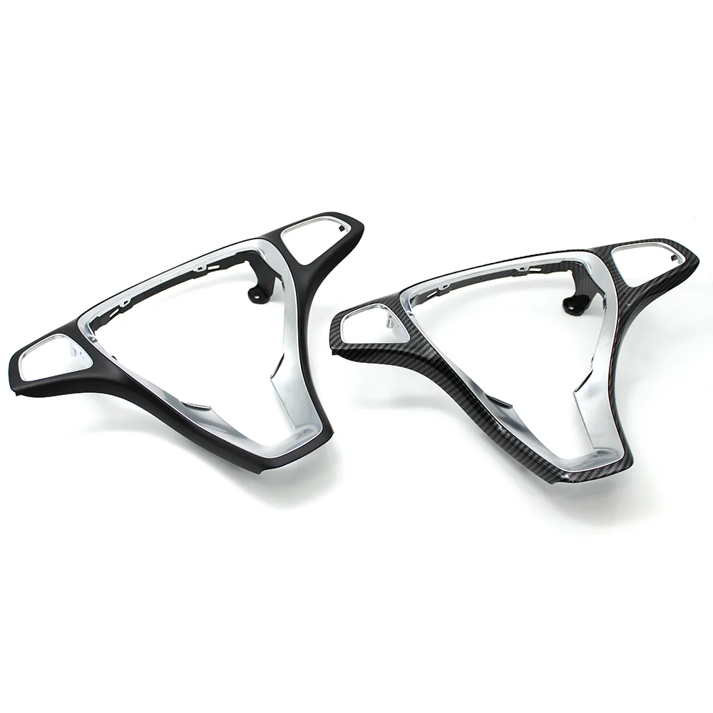 W205 W213 W253 W218 W166 W447 Verbesserte Innen Auto Lenkrad Chrome Abdeckung Panel Trim Für Mercedes Benz C E GLC CLS Klasse – Detail 15