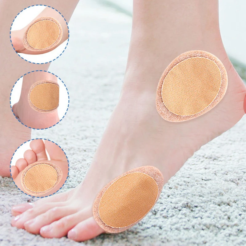 2Pcs/set Foot Callus Anti Abrasion Blister Pads High Heels Soft Plantar Pads Bunion Protector Personal Care Tools