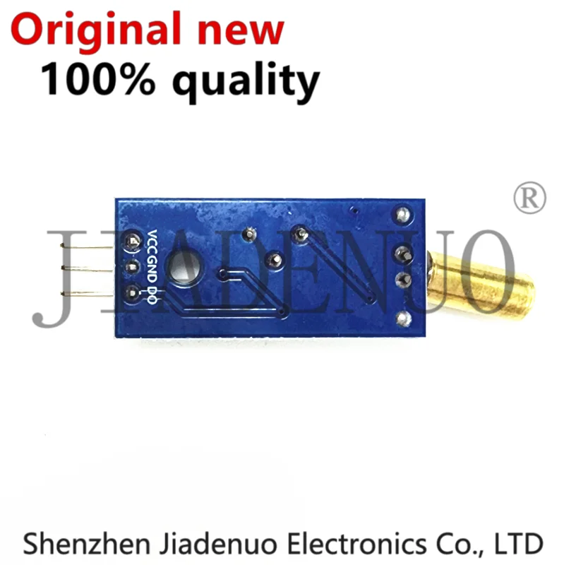 1-10PCS Golden SW-520D Angle Sensor Module, Ball Switch, Vibration Switch, Tilt Sensor Module