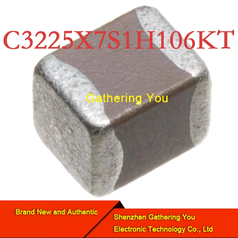 C3225X7S1H106KT SMD Multi-layer ceramic capacitor MLCC Brand New Authentic