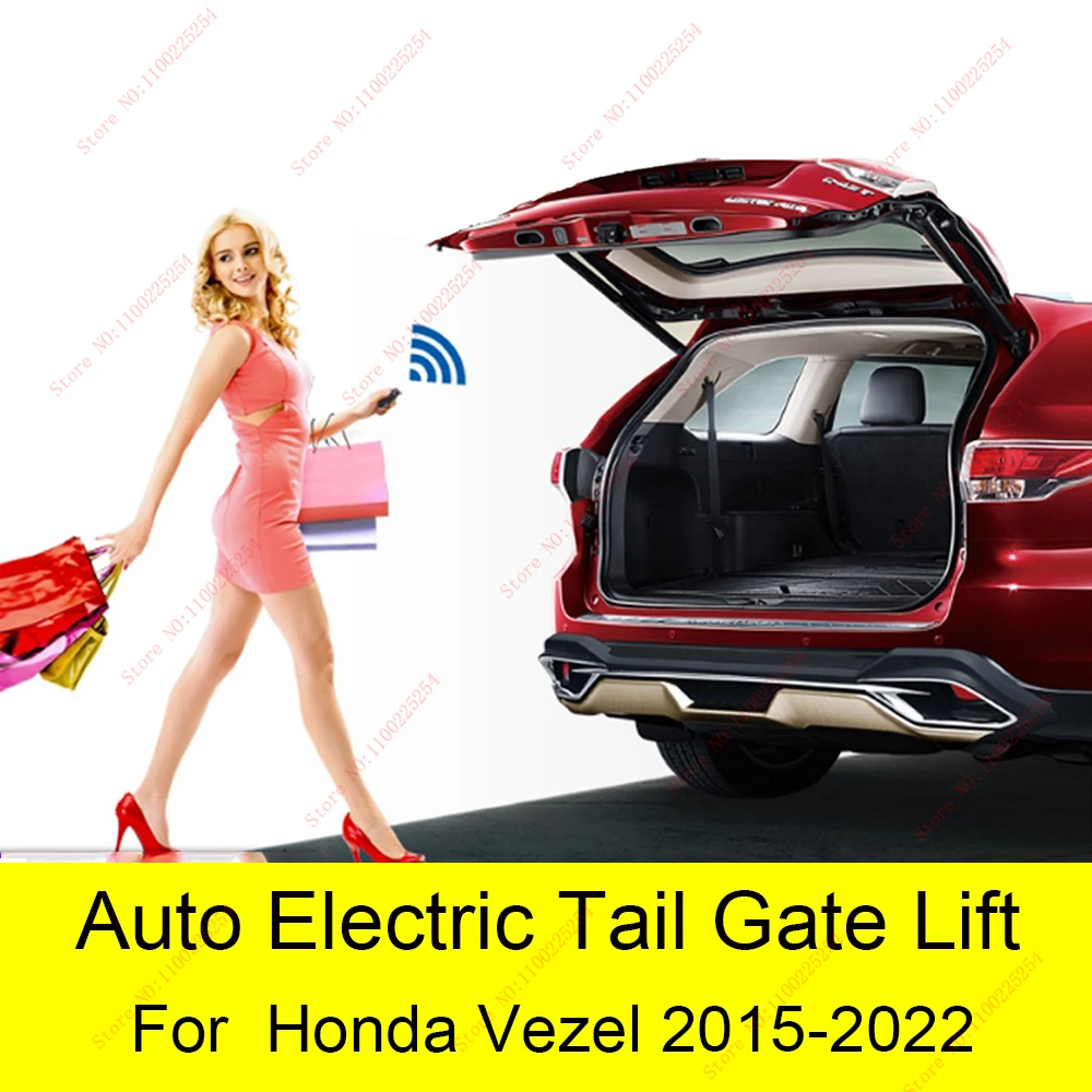 Smart Auto Electric Tail Gate Lift for Honda Vezel 2015-2022  Remote Control Drive Seat Button Control Set Height Avoid Pinch