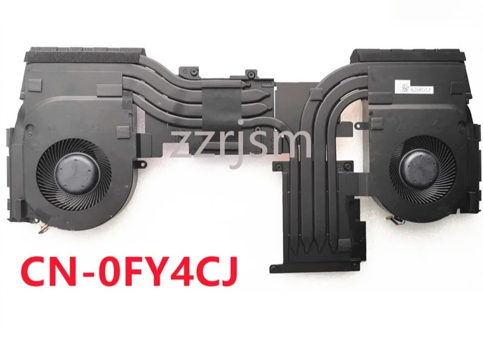 New Original For Dell Alienware Area-51m R1 RTX 2080 Cooling Fan Cooler Fan CN-0FY4CJ 0FY4CJ AT2F1005DT0 Heatsink Radiator