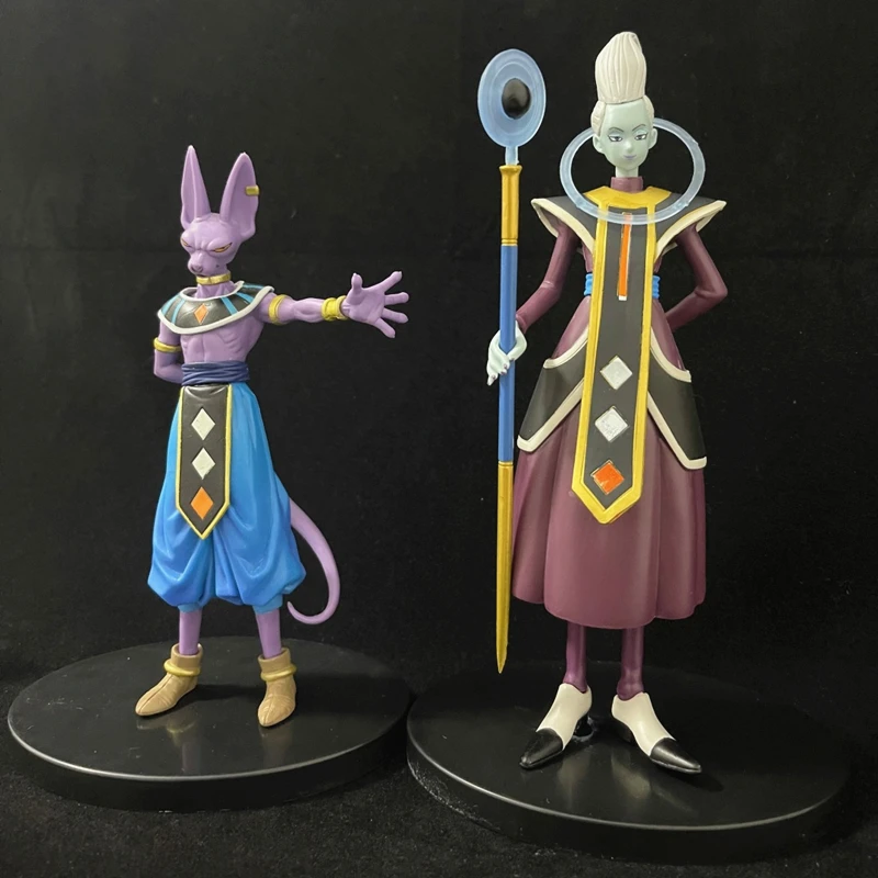 Anime Dragon Ball Z Figure Gods Of Destruction Dxf Whis Figures Beerus Figurine PVC Statue Model Collection Adult Children Toys image 3