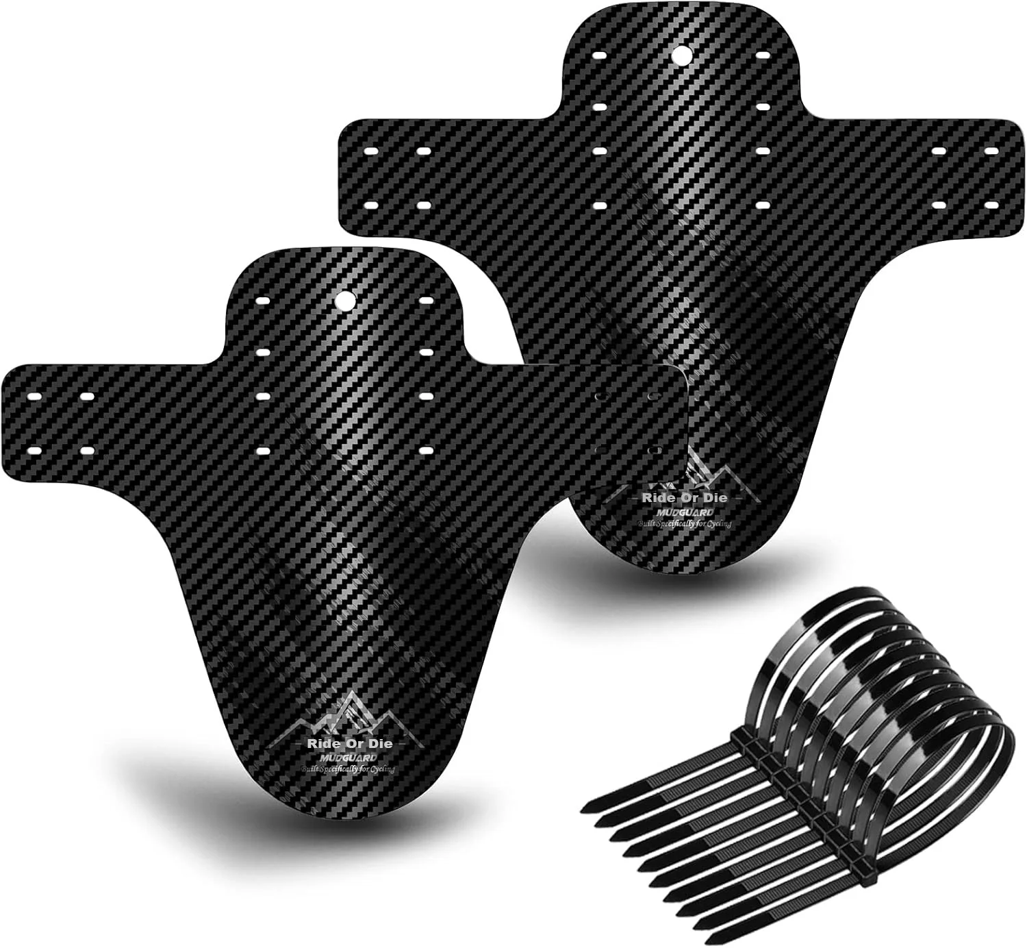 Guardabarros coloridos para bicicleta de montaña, protector de guardabarros delantero y trasero, alas, accesorios de ciclismo, piezas protectoras para bicicleta de carretera, 1 ud.