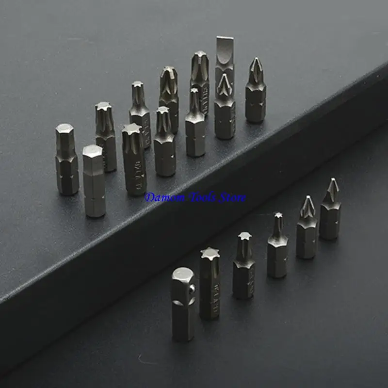 57be Qualitätsschraubendreher Bit Set 50 pcs Torx, flach, quadratisches Schraubendreher -Werkzeug