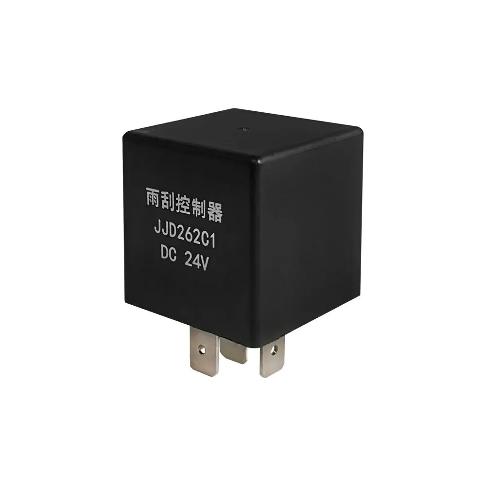 JJD262C1 Automotive Wiper DC Control Intermittent Relay 24V 20A 6-pin Flasher For Trucks And Buses