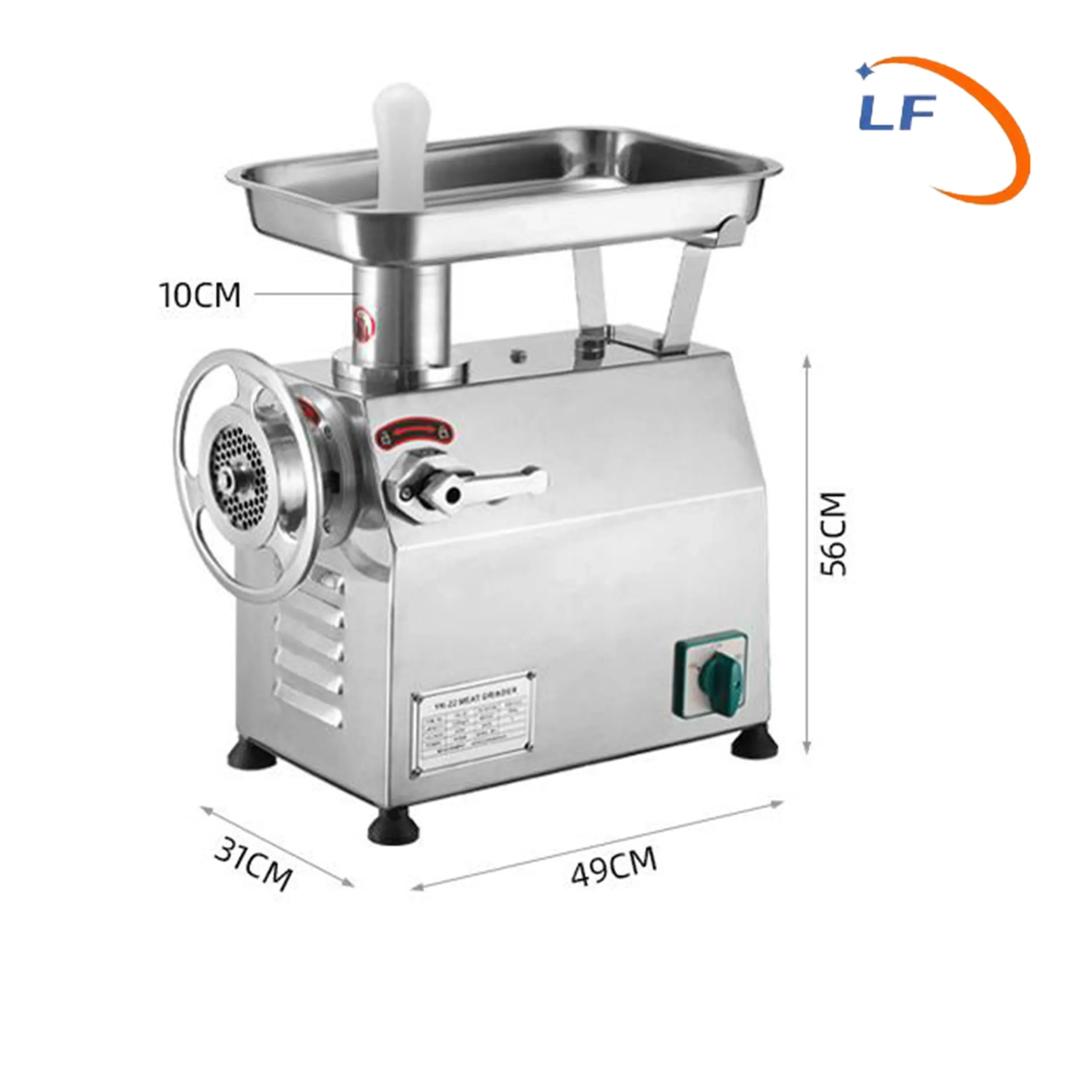 Home Commercial Electric Meat Grinder Stainless Steel Multi Functional Automatic Filling Stirring Minced Meat Enema Machine