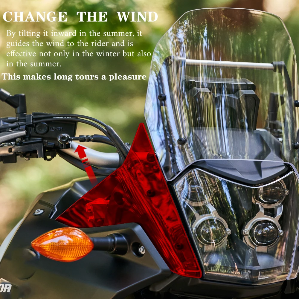 NEW Motorcycle Accessories Side Windshield Windshield Handlebar Windshield  For Yamaha Tenere 700 Tenere700 XTZ XT700Z T700 T7