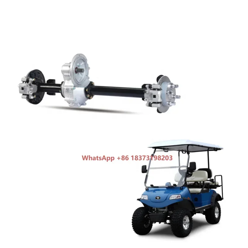 

Electric Golf Carts and Sightseeing Carts Spare Parts: Rear Axle Differential and Propeller Shaft Assembly