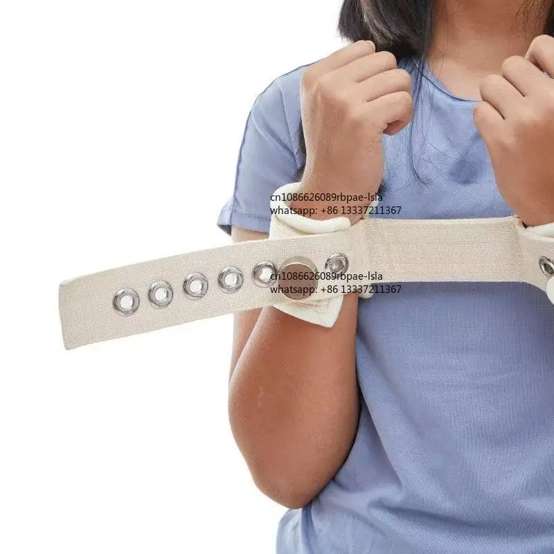 Standing Hands Wrist Magnetron Restraint Strap Cut-Resistant For Manic Patient Psychiatric Nursing Home