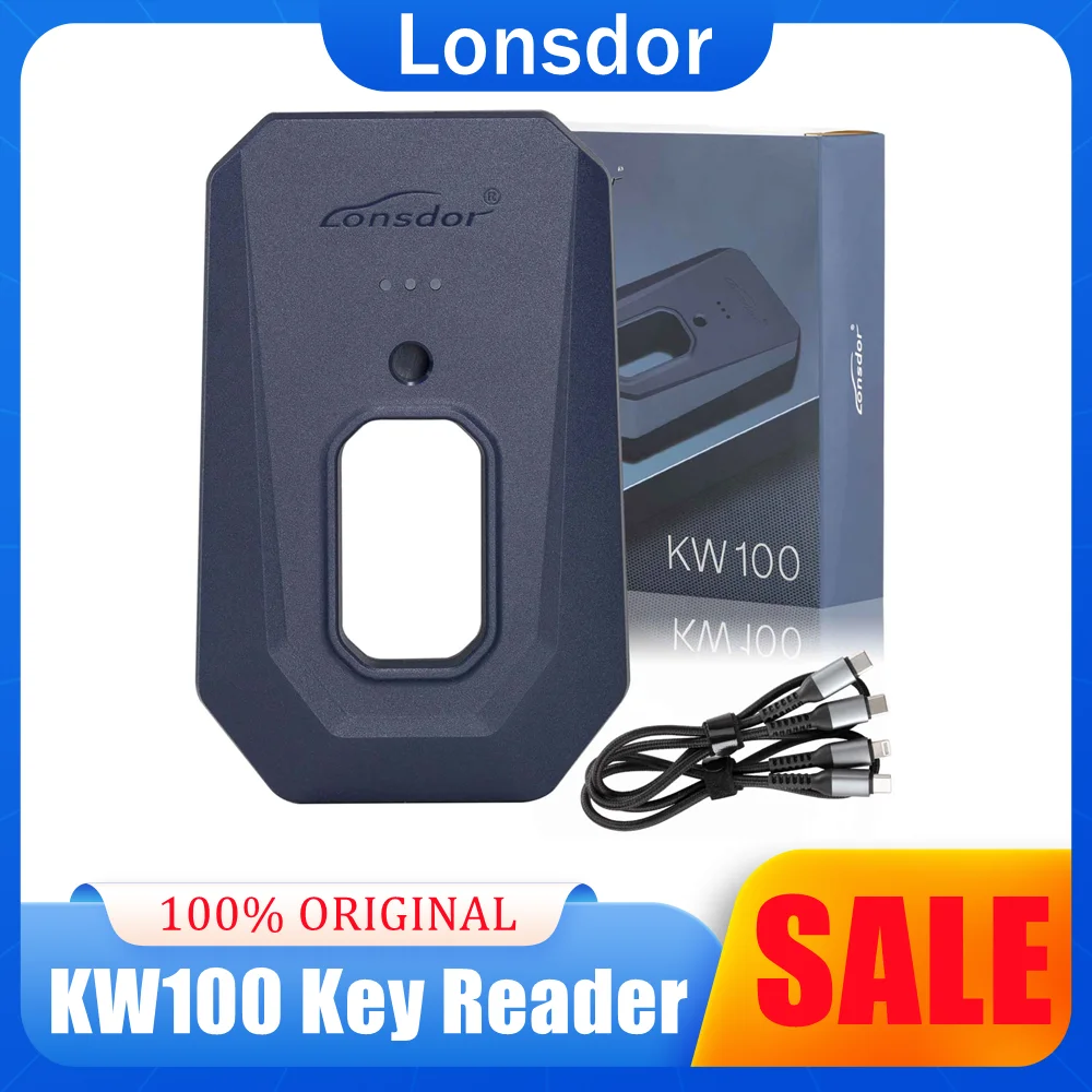 Lonsdor KW100 Key Reader for LT20 Key Gereration When All Keys Lost & Adding Keys for Toyota