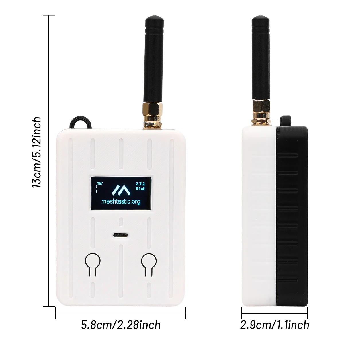LT1 WisMesh Pocket Lora Mesh Repeater جهاز تعقب شبكي مع SX1262 NRF52840 L76K GPS 433MHZ 868MHz 915MHz