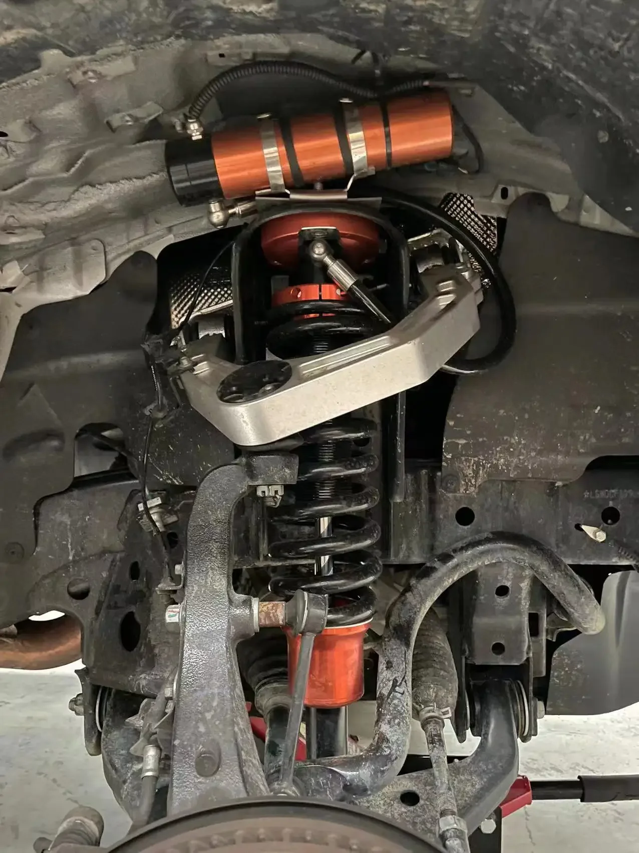 Poer  Manual Compression and Reboud  Adjustable 2 Inch Lift Kit Shock Absorber Suspension Set