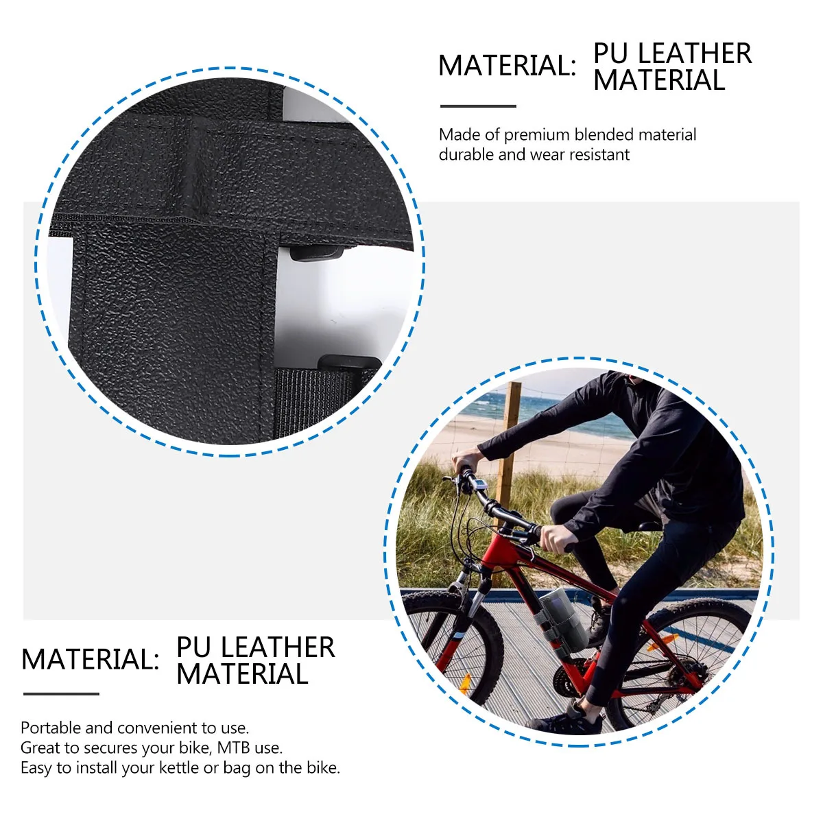 

1Pcs Bike Strap Portable Buckled Lightweight Durable Fixed Tape for Bike Security Packing Fixed Belt Security Strap