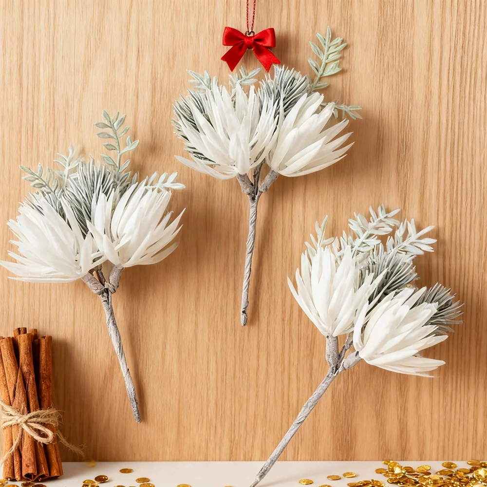 2/4 stücke Künstliche Pflanzen Hause Zimmer Hochzeit Decora Festival Girlande Braut Ornamente Ausverkauf Weihnachten Diy Geschenke Box Gefälschte Pflanze