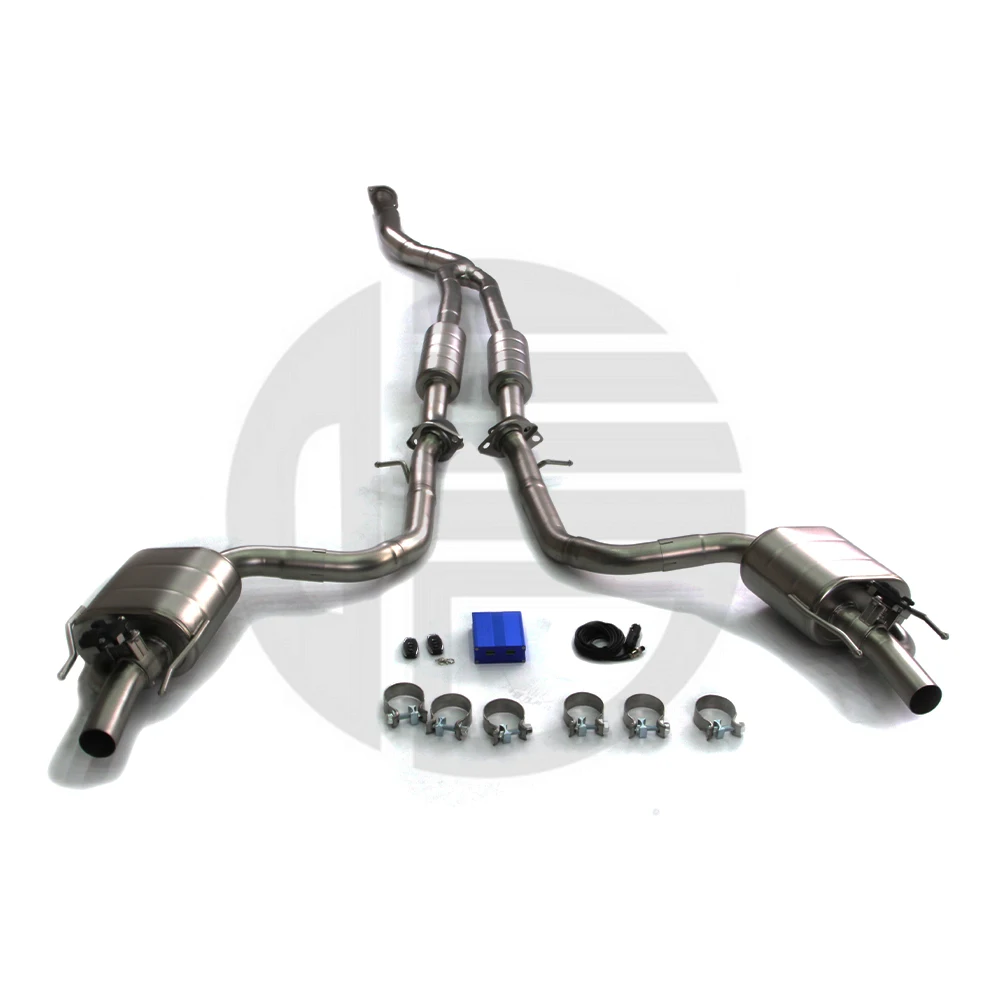 

Cc CarRC200T Full Exhaust Systems for LEXUS RC200T Exhaust Catback with Valve for LEXUS RC200T Titanium Alloy Exhaust Pipes