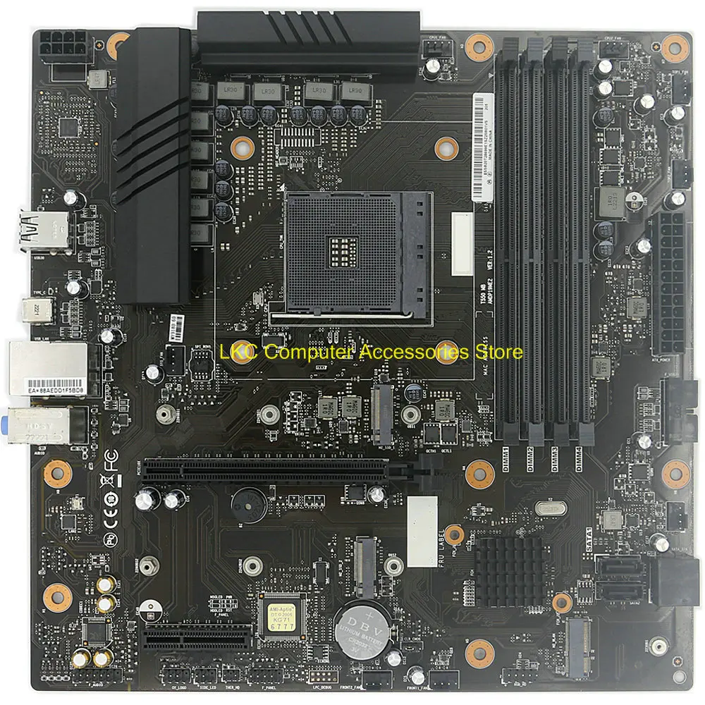 New For Lenovo B550M Gaming Motherboard USB3.0 SATA3 PCIe4.0 M.2 DDR4 FOR RYZEN R3 R5 R7 5000 3000 CPU B550 AM4 Mainboard