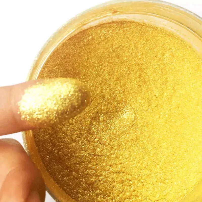 500g 1kg German Super Bright Gold Powder Flash Powder Paint Does Not Fade DIY Suitable for Temple Buddha High-grade Crafts Paint