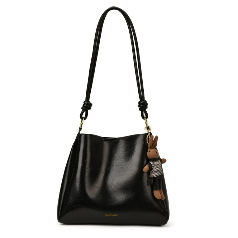 

Elegant Leather Crossbody Bag For Women, Classic Handbag With Long Strap Famous Designer Luxury Brand Ladies