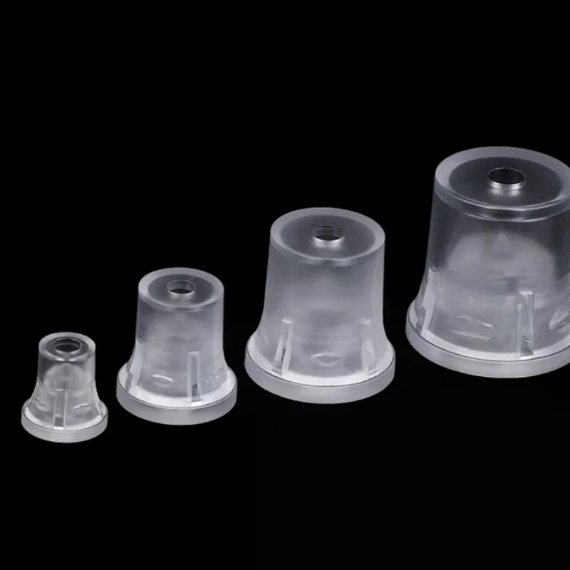 2Pcs PC Translucent Advertising Nail Glass Nail Bracket Invisible Plastic Screw Frosted Screw For Glass Nail Advertising
