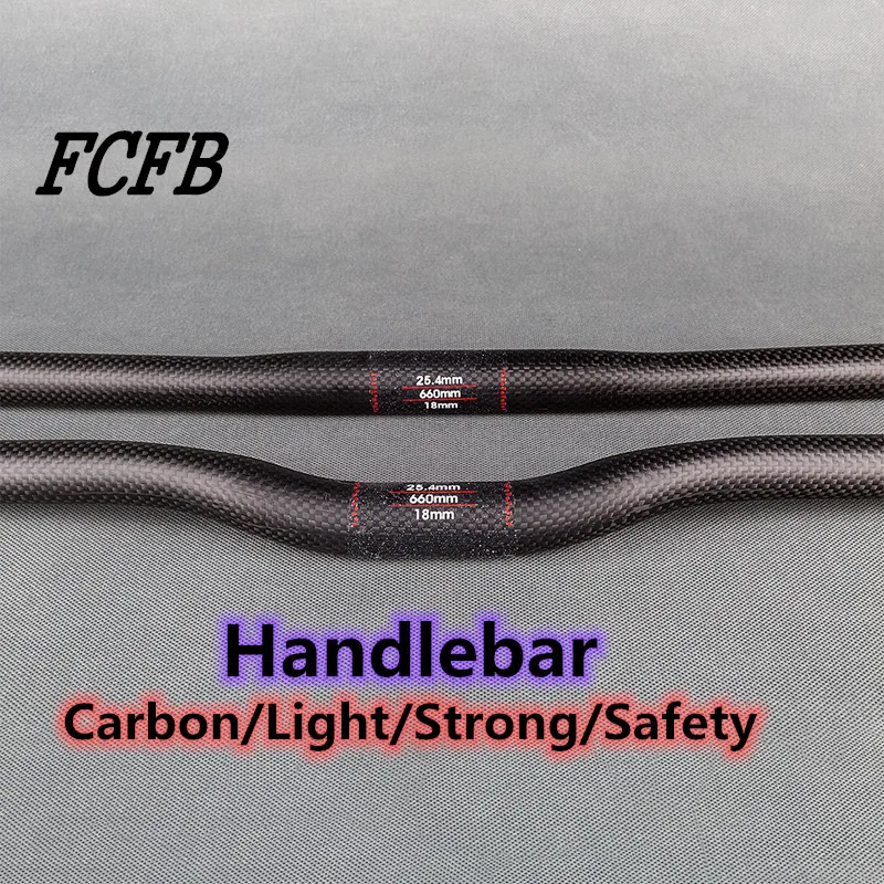 3k carbon handlebar  Full  carbon fiber handlebar little swallow 25.4  folding handlebar cycling parts bicycle bars