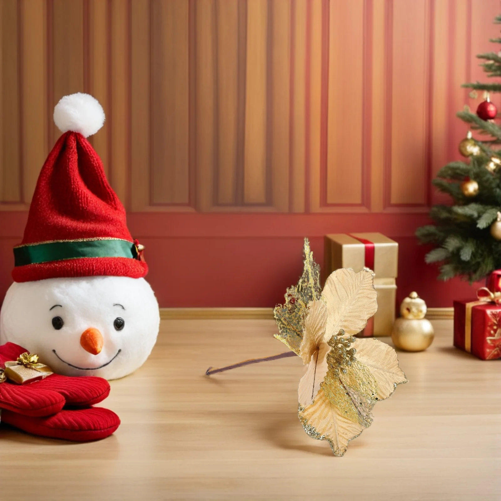 

Christmas Tree Artificial Green Pine Needle Simulation Snow Effect Xmas Decoration Home Office Festival Decoration