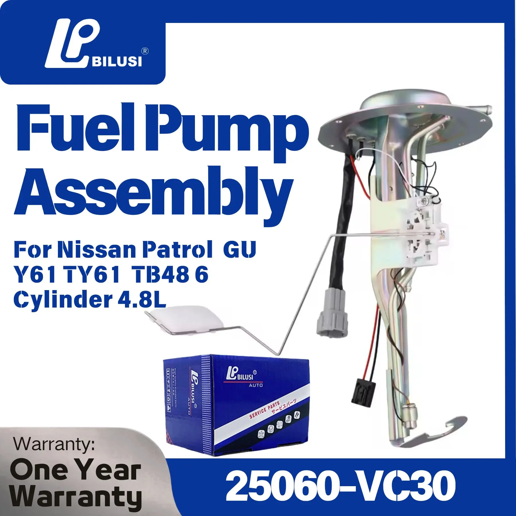 

BI LUSI NEW Fuel pump 25060VC30A for Nissan Patrol GU Y61 TY61 TB48 6 Cylinder 4.8L OE 25060-VC30A