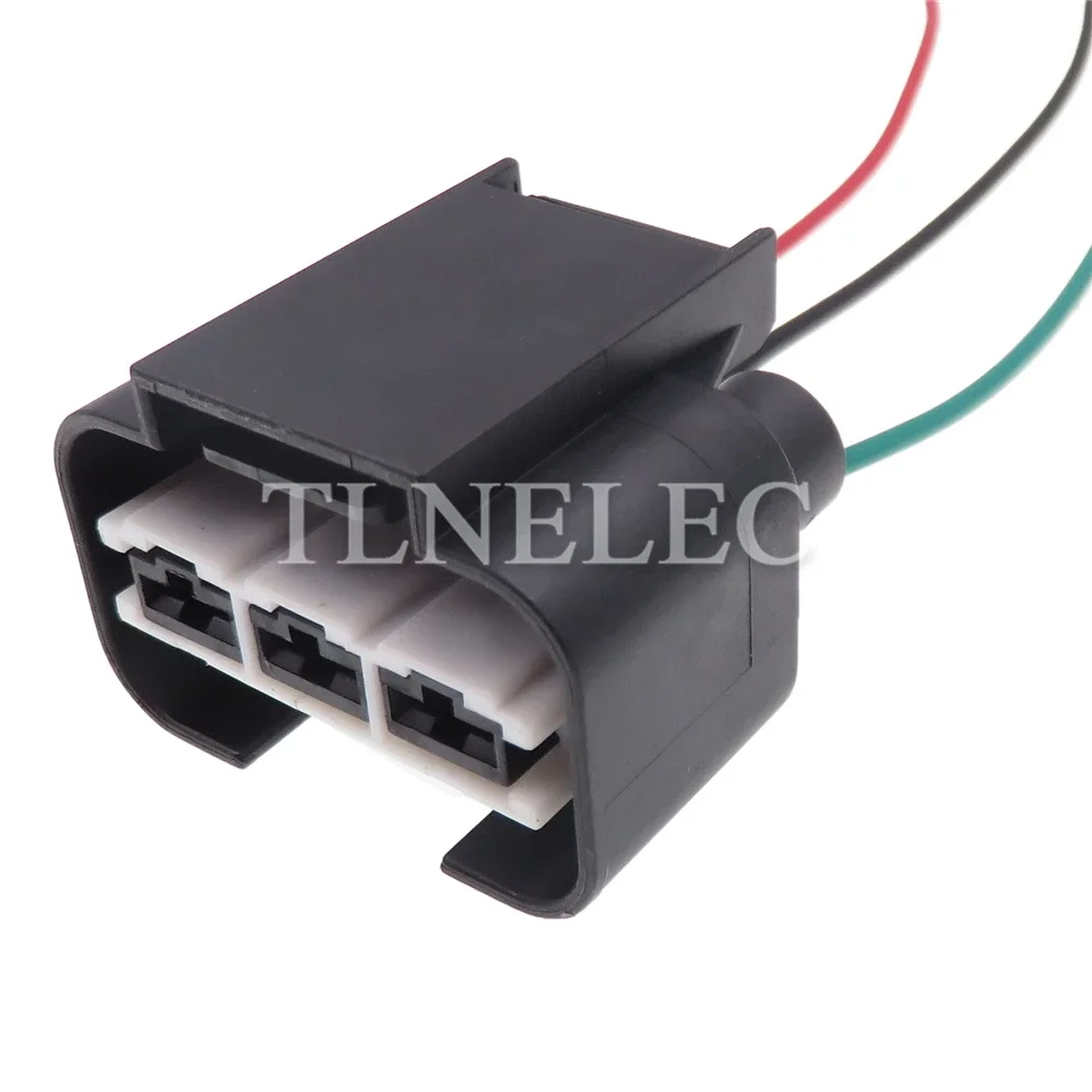 Enchufe impermeable para coche de 3 pines con cables, conectores de Cable eléctrico para ventilador electrónico automotriz 1743271 -2