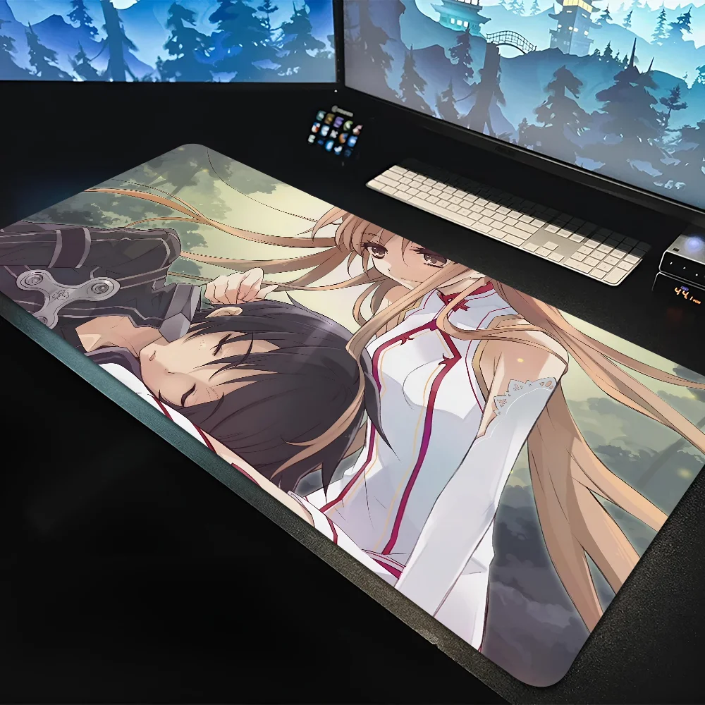 

Ichinose Asuna Non-slip Mouse Pad Suitable For Office Computers Laptops E-sports Game Desk Mats XXL Keyboard