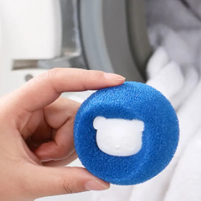 Sponge Laundry Ball Lint Remover for Clothing Washing Machine Cleaning Ball Cat Hair Remover Clothes Cleaning Roller Dog Removes