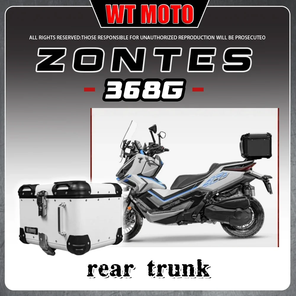 

Для хвостовой коробки мотоцикла ZONTES 368G ADV, алюминиевый сплав, большая емкость, оригинальное приспособление для автомобиля.