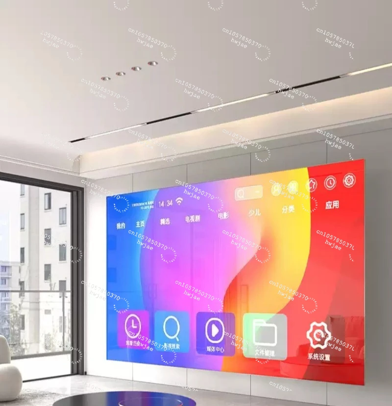 2026 new 8K HD 100-inch borderless TV network WIFI home voice LCD explosion-proof KTV hotel