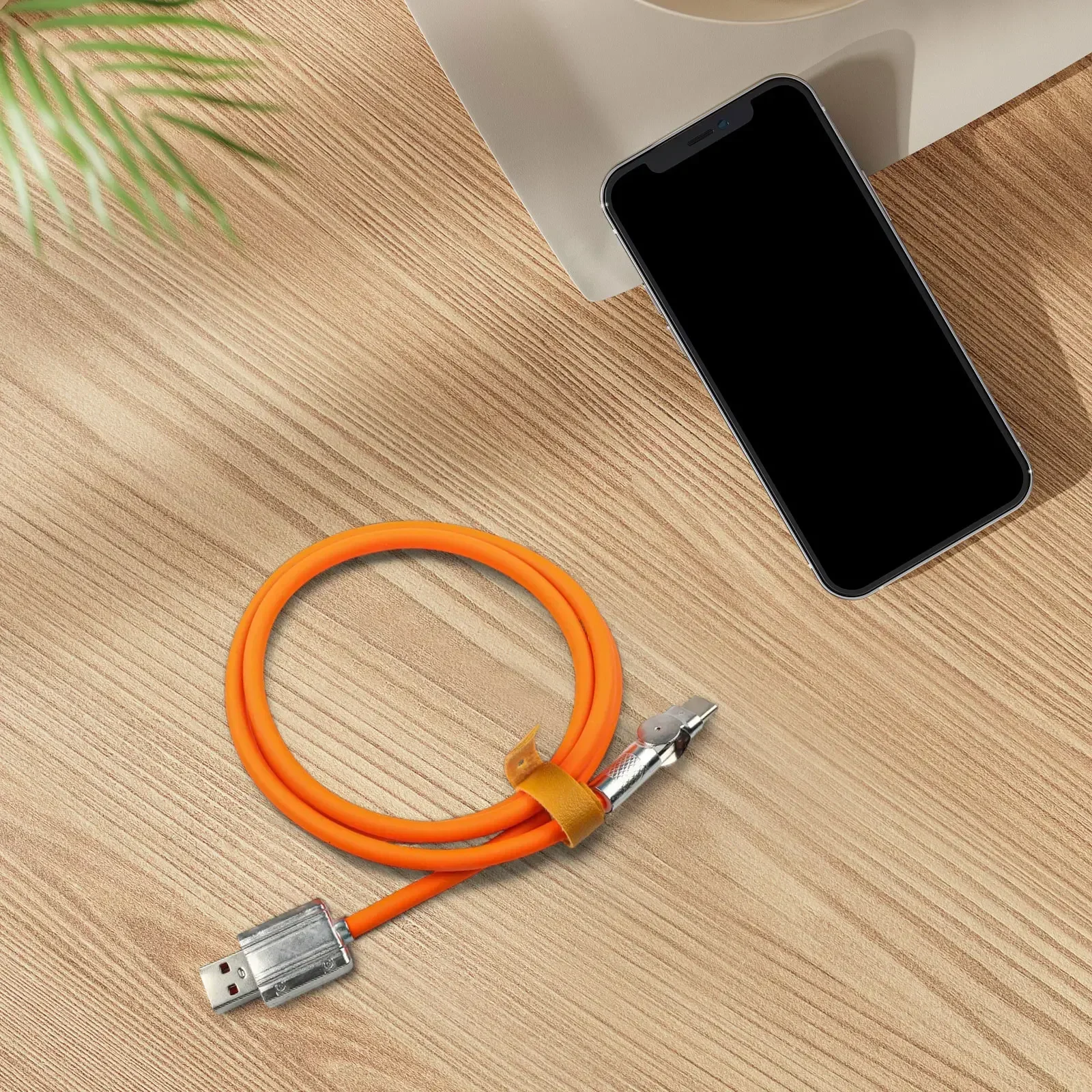 120W 7A Fast Charge USB C Cable 180 ° Rotation Liquid Silicone Cable For Xiaomi For Redmi For Honor Phone Charger