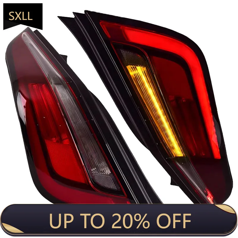 

SXLL For XJ XJL 2010 2016 Plug and Play Taillight Assembly Turn Signal Taillight Auto Parts Upgrade Light Emitting Diode Taillig