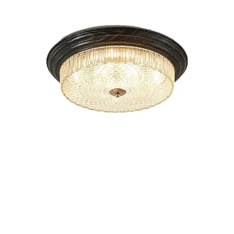 American retro bedroom ceiling light, high-end restaurant, antique style eye protection, second study light
