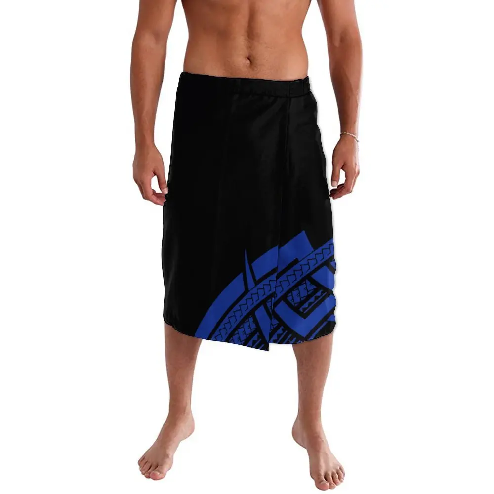 Ropa de estilo polinesiano para hombre, estampado de samoana personalizado, Lavalava, isla hawaiana, Sarong Sexy, Sulu Maduro