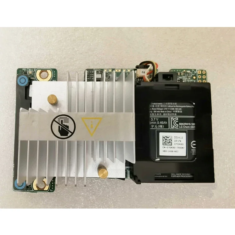 Original 5CT6D FOR Dell poweredge perc h710 Mini with 512mb Cache mono controller raid Card 05CT6D w Battery