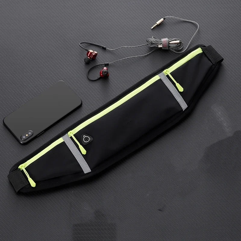 

Поясная сумка для занятий спортом на открытом воздухе, фитнес-бег, альпинизм, невидимый ремень для мобильного телефона, многофункциональная водонепроницаемая мужская и