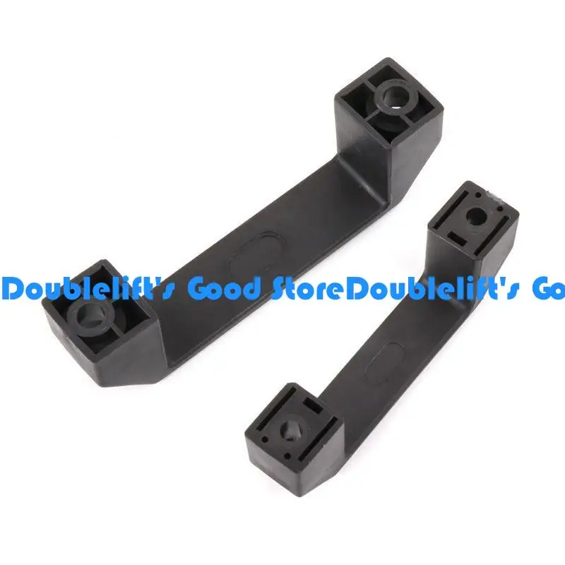 

R9UF Plastic Nylon Cabinet Handles Black Nylon 90mm 120mm Door Accessory DIY