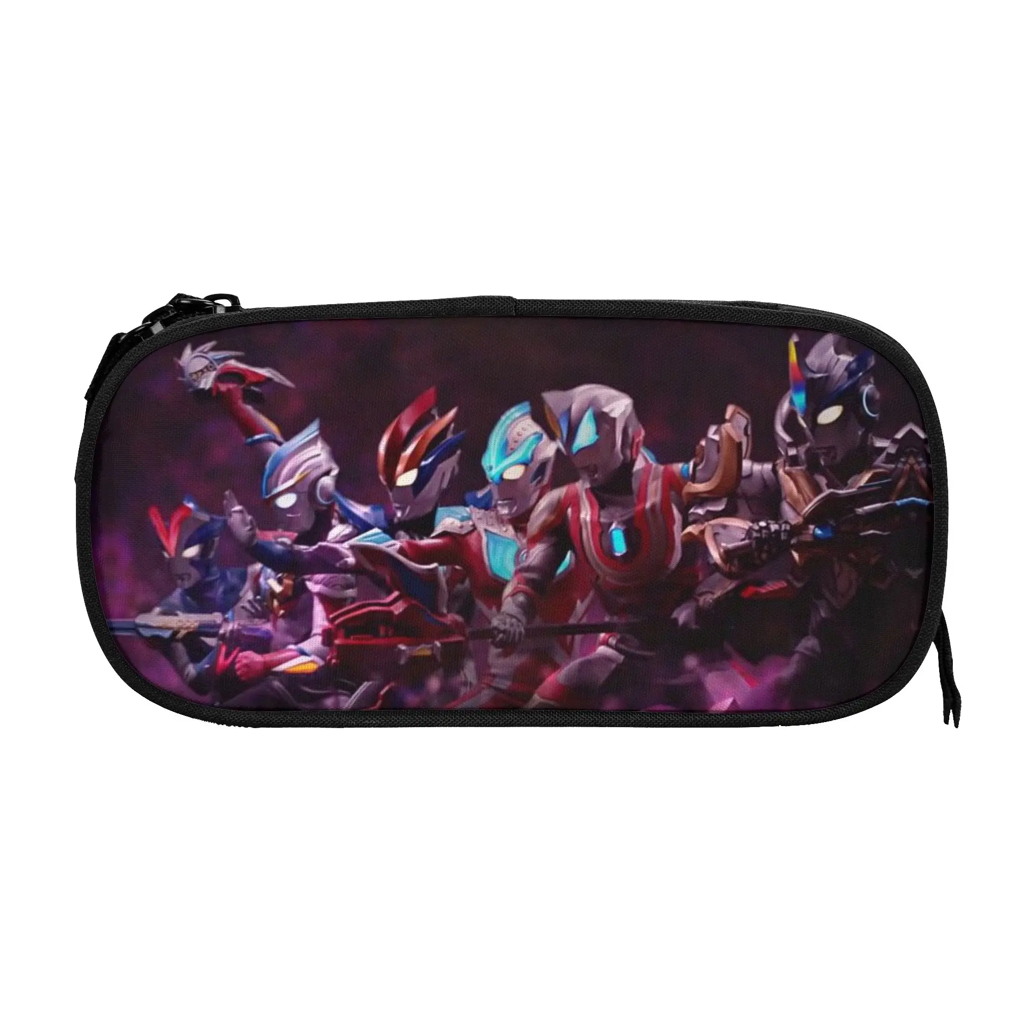 

1 piece Lightweight Big Family Pencil Case Girls Pen Bag Ultraman Office Pencil Pouch