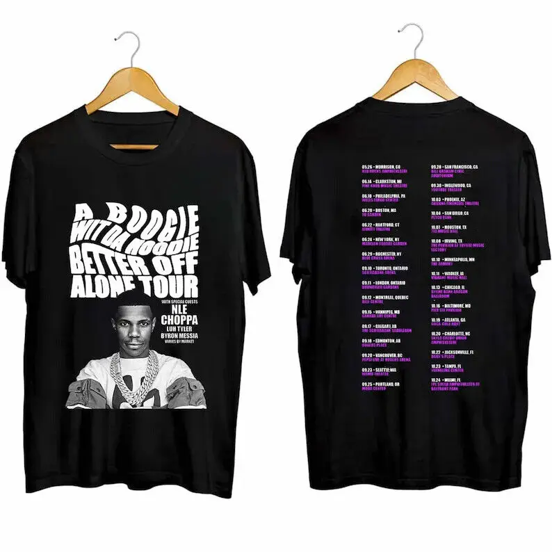 A Boogie Wit A Hoodie Better Off Alone Tour 2024 t-Shirt