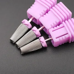 5 in 1 Tungsten Carbide Nail Polishing Bit Nail Drill Bits Pedicure Remover For Acrylic Gel Nails Polishing Tools -Extra Fine